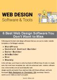 6 Best Web Design Software You Don’t Want to Miss PowerPoint PPT Presentation