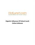 Gigantic Influences Of School Lunch Online Software PowerPoint PPT Presentation
