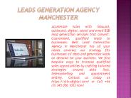 Leads Generation Agency Manchester