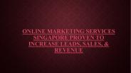 Online Marketing Services Singapore