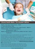 7 Dental Health Myths – You Shouldn’t Believe PowerPoint PPT Presentation
