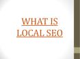 what is local seo PowerPoint PPT Presentation