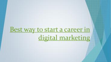 Grow your Digital Marketing Career