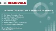 Sydney Removalists|CBD Removals