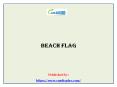 Beach Flag PowerPoint PPT Presentation