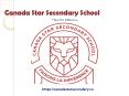 Canada Star Secondary School - Best Private School in Vancouver, BC PowerPoint PPT Presentation