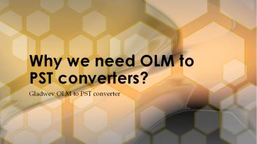 OLM to PST converters