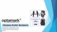 Custom Olympus Kooler Backpack - Optamark