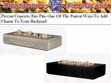 Precast Concrete Fire Pits