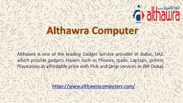 Find The Best Laptop Repair Services