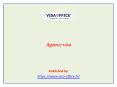 Agence visa PowerPoint PPT Presentation