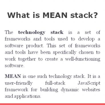 Mean Stack Training in Delhi