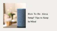 Alexa Echo Dot Setup