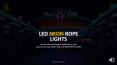 LED Neon Rope Light PowerPoint PPT Presentation