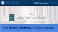 Five Effective Web Design Trends for Attorneys PowerPoint PPT Presentation