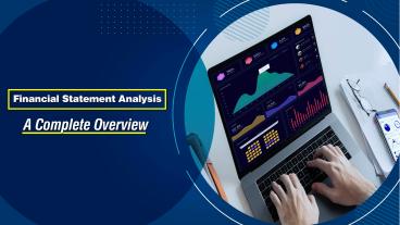 Financial Statement Analysis - A Completet Overview