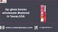 Lip gloss boxes wholesale Material in Texas,USA PowerPoint PPT Presentation