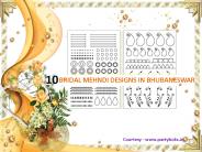 10 Bridal Mehndi Designs in Bhubaneswar