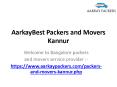 AarkayBest Packers and Movers Kannur, Movers and Packers in Kannur PowerPoint PPT Presentation