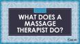 What Does A Massage Therapist Do? PowerPoint PPT Presentation