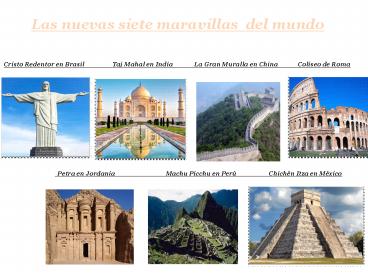 BRITHANY ESTRADA - LAS NUEVAS SIETE MARAVILLAS