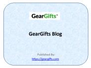 GearGifts Blog