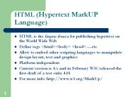 easy html basics