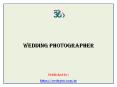 Wedding photographer PowerPoint PPT Presentation