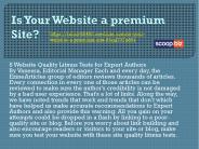 Is Your Website a premium Site?