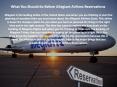 What You Should do Before Allegiant Airlines Reservations PowerPoint PPT Presentation