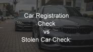How stolen vehicle check differs from free car check?