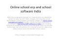 Online school erp and school software India PowerPoint PPT Presentation