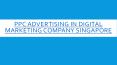 Pay-Per-Click Advertising in SEO Services Singapore PowerPoint PPT Presentation