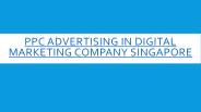 Pay-Per-Click Advertising in SEO Services Singapore