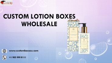 Custom lotion boxes wholesale Material in Texas,USA