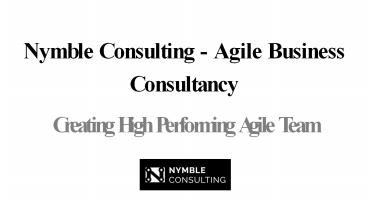 Nymble Consulting - Agile Business Consultancy