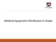 Medical Equipment Distributors In Dubai,UAE