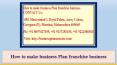 How to make business Plan franchise business PowerPoint PPT Presentation