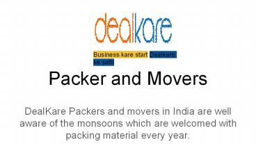 Packers and Movers in Vasundhara