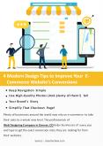 4 Modern Design Tips to Improve Your E-Commerce Website’s Conversions PowerPoint PPT Presentation
