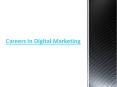 careers in digital marketing PowerPoint PPT Presentation