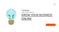 5 Strategies That You Can Follow To Grow Your Business Online PowerPoint PPT Presentation
