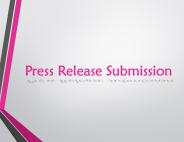 How to write and publish a press release