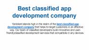 Classified app development company