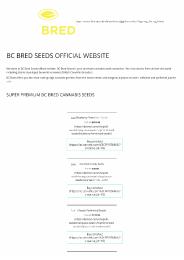 bc seeds forever buds