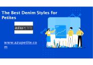 Best Brands For Petite Jeans | AzuPetite