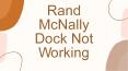 How to Fix Rand McNally Dock Not Working Issue PowerPoint PPT Presentation