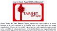How to Check Target Gift Card Balance Easily? PowerPoint PPT Presentation