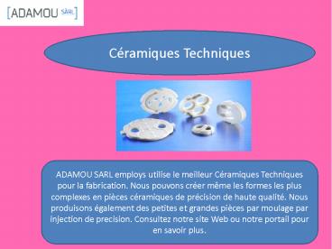 Céramiques Techniques