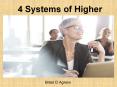 Brian D Agnew | 4 Systems of Higher Education PowerPoint PPT Presentation
